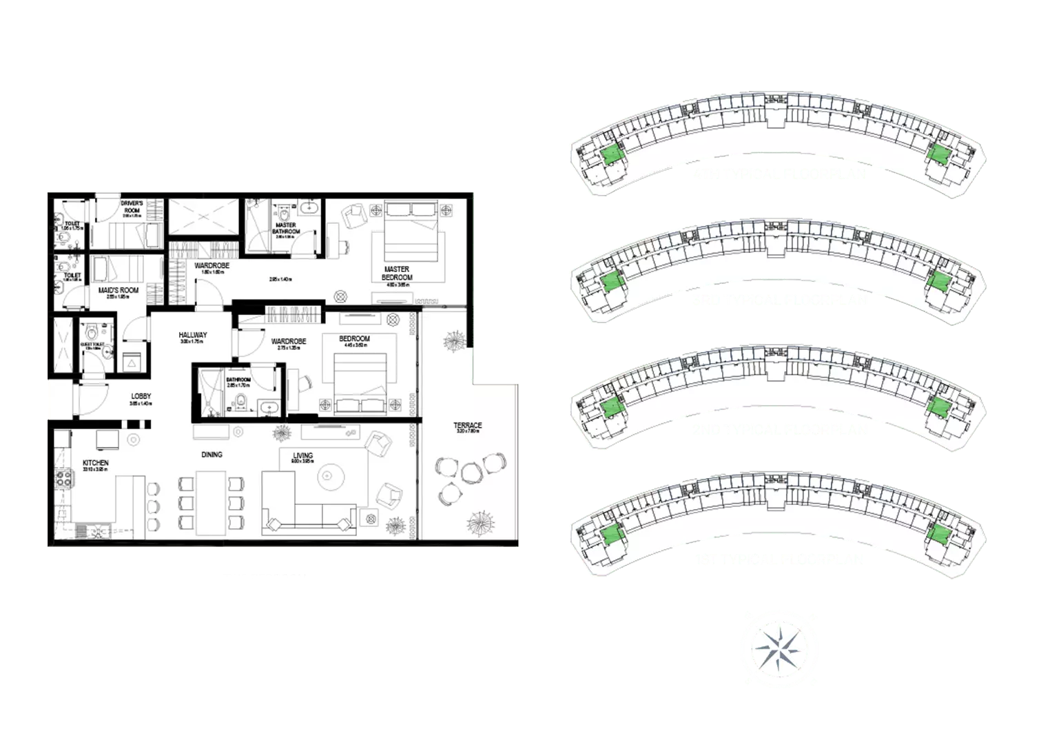 Unit floor plan image