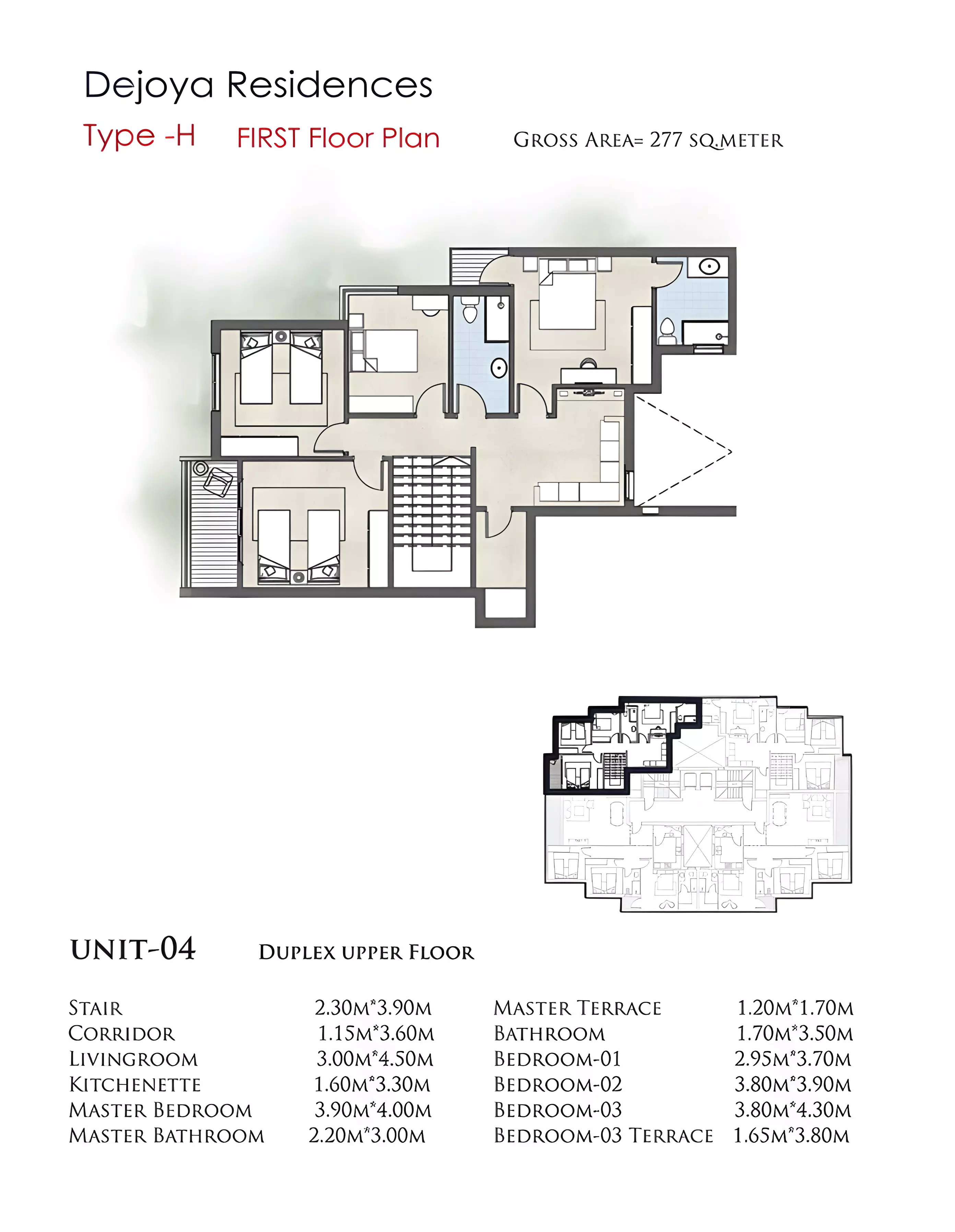 Unit floor plan image