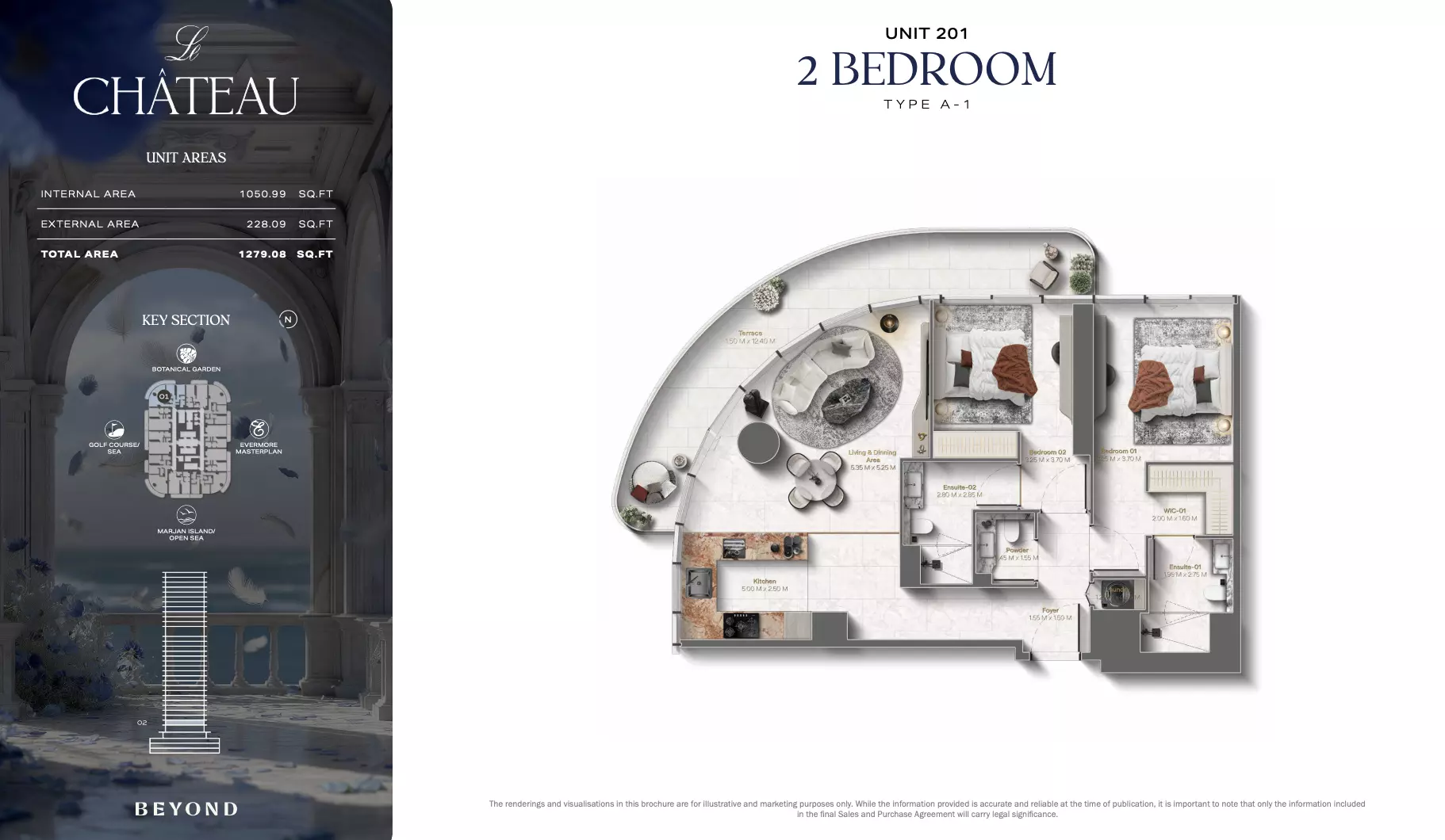 صورة مخطط ارضية الوحدة