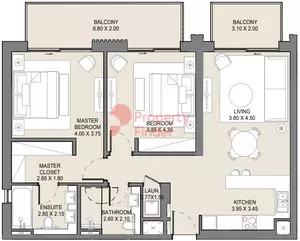 Jomana B7-Type B Level 3-4, 2 beds