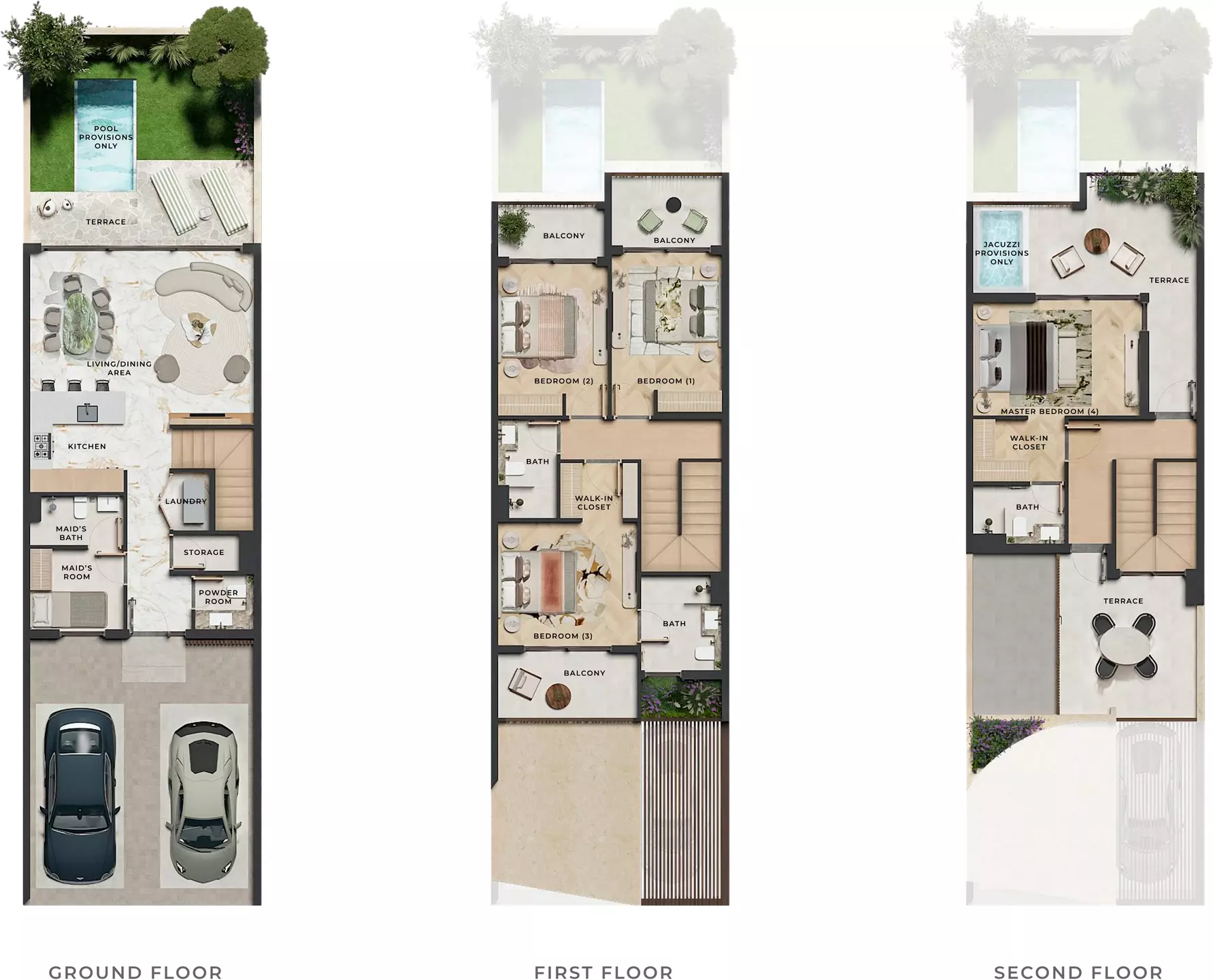 صورة مخطط ارضية الوحدة
