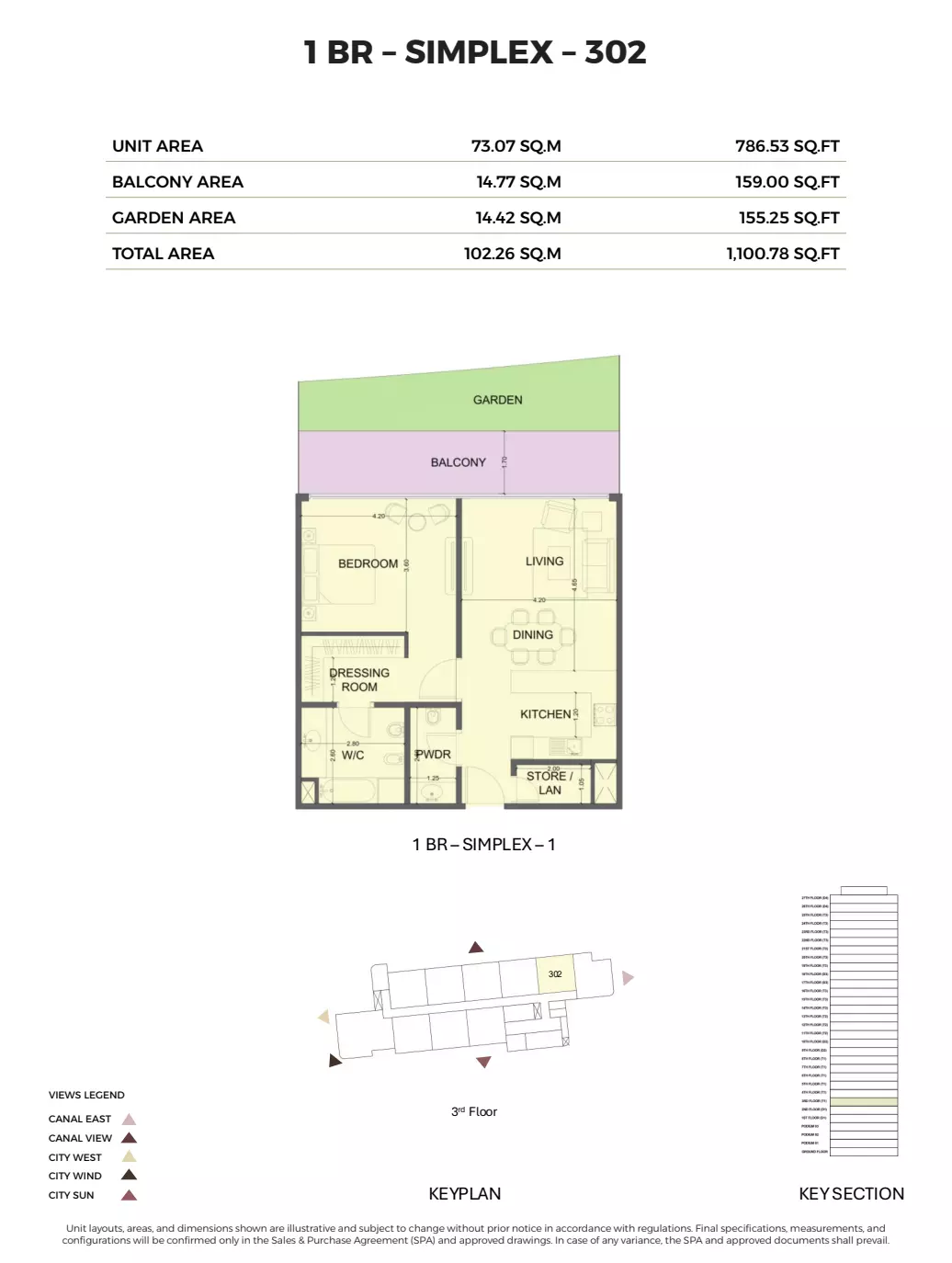 Unit floor plan image