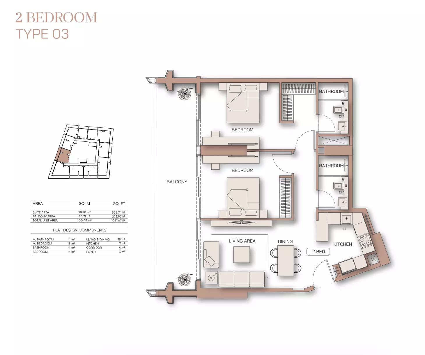 Unit floor plan image