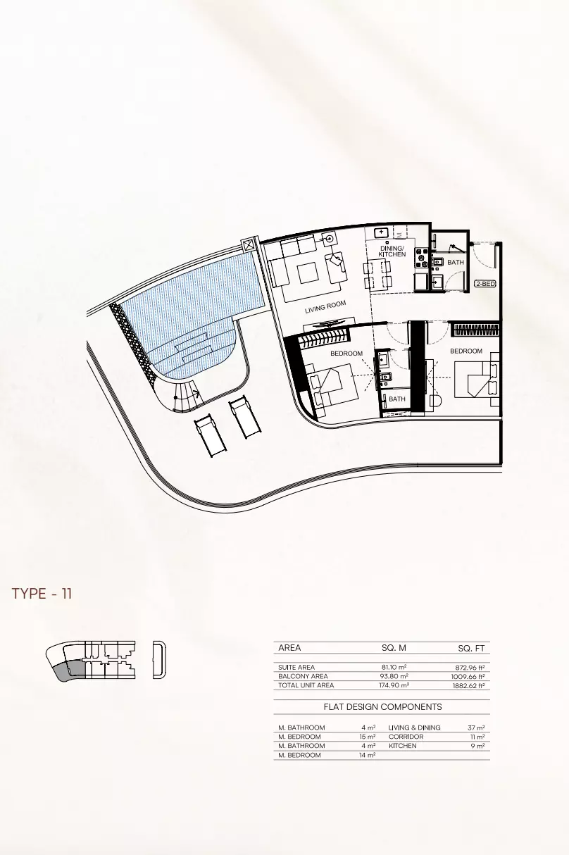 Unit floor plan image