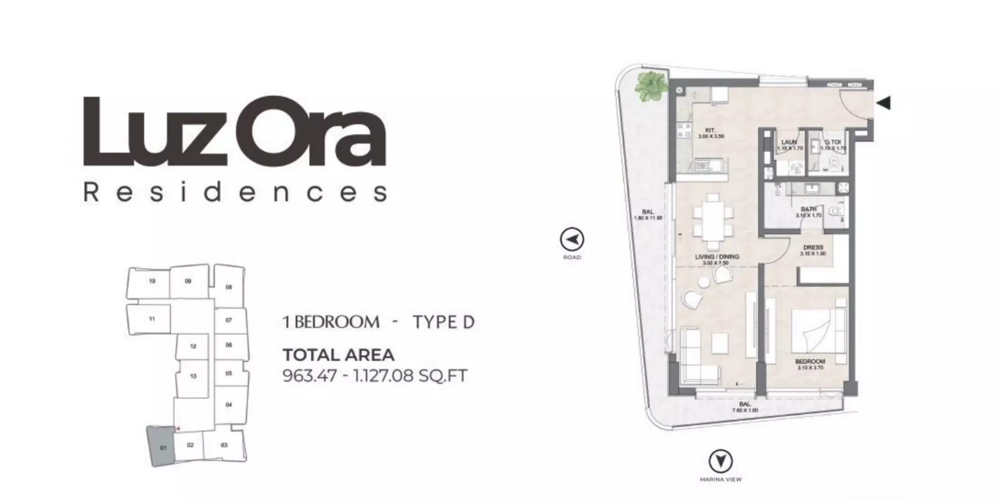 Unit floor plan image