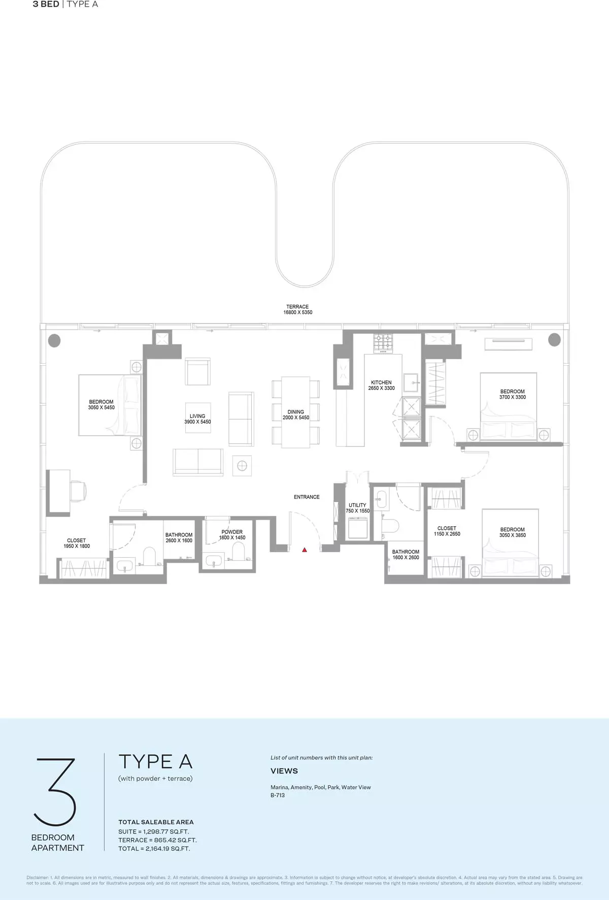 Unit floor plan image
