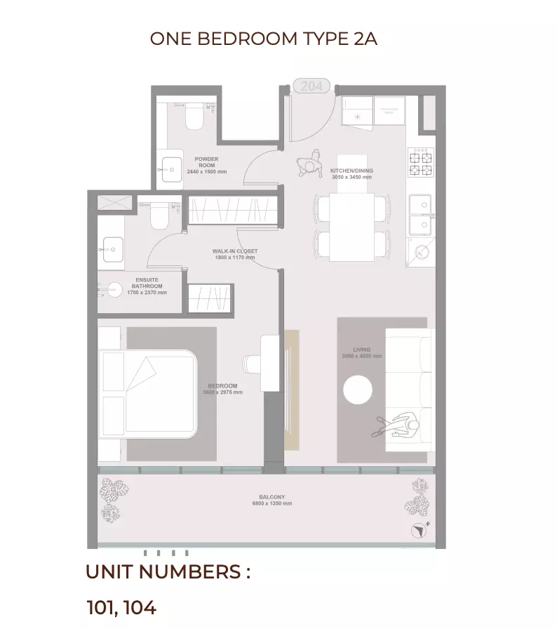 Unit floor plan image