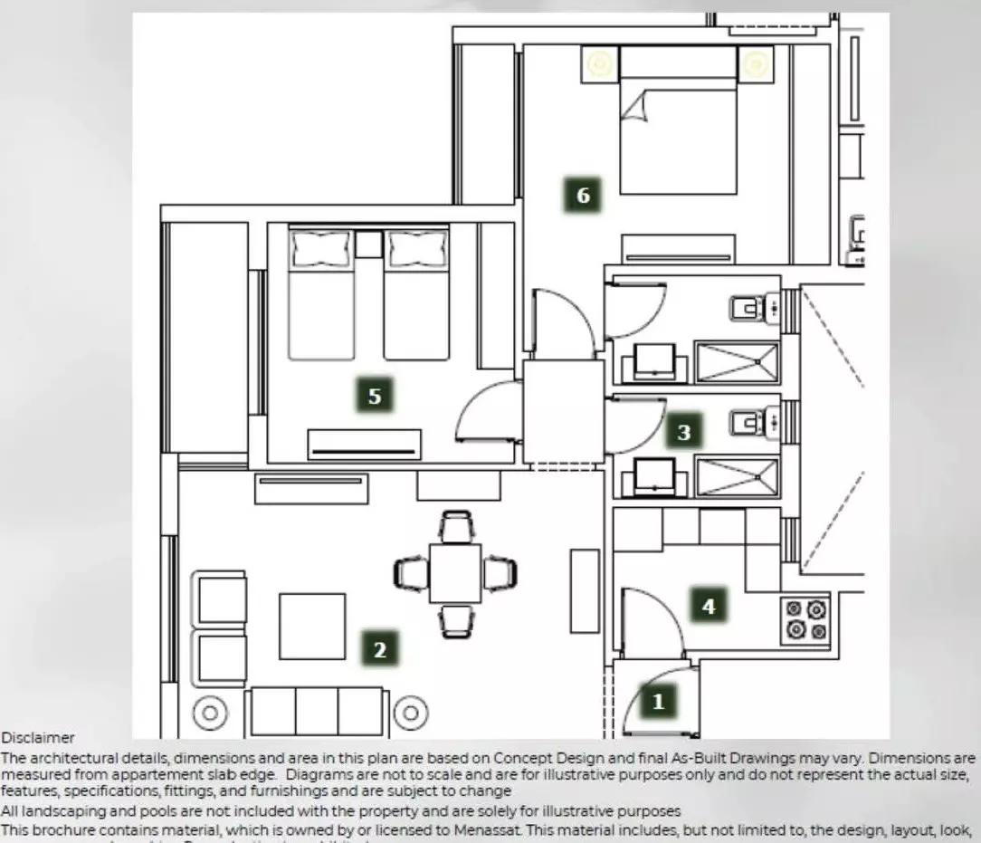 Unit floor plan image