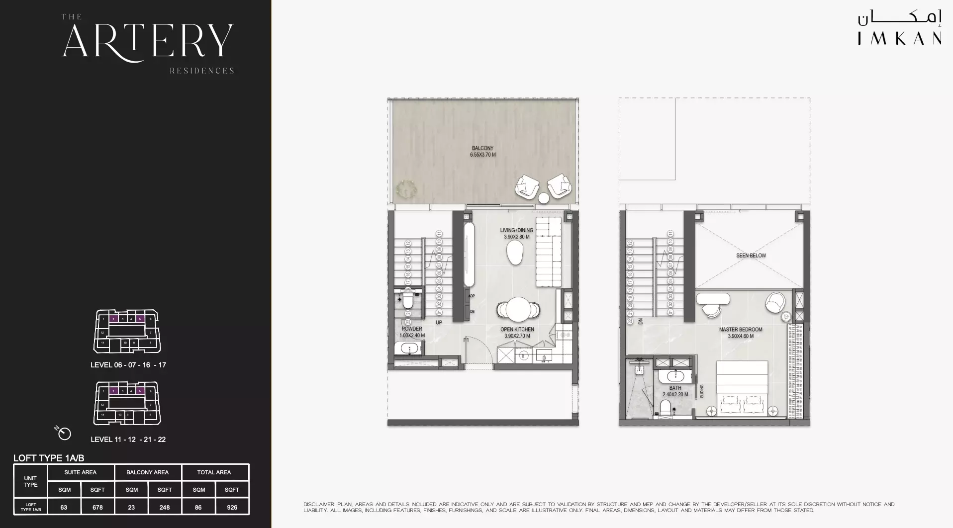 Unit floor plan image