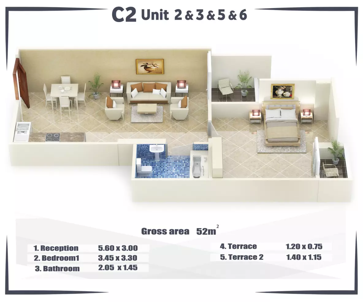 Unit floor plan image