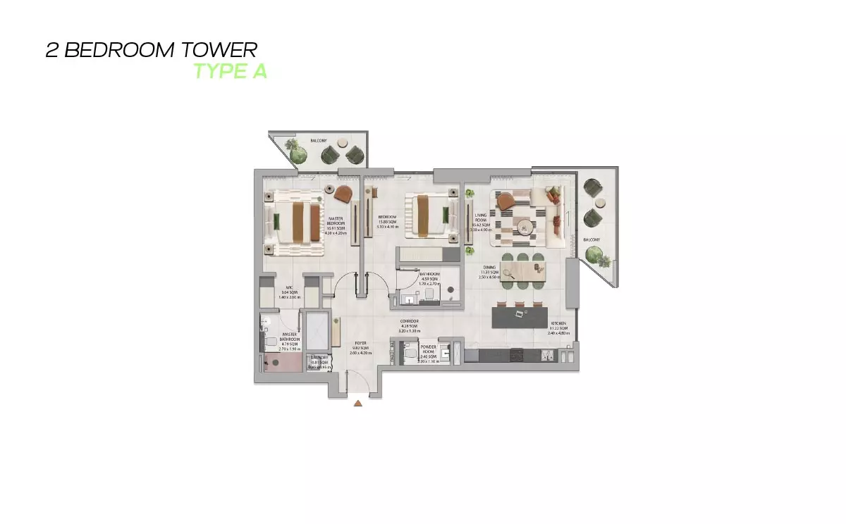 Unit floor plan image