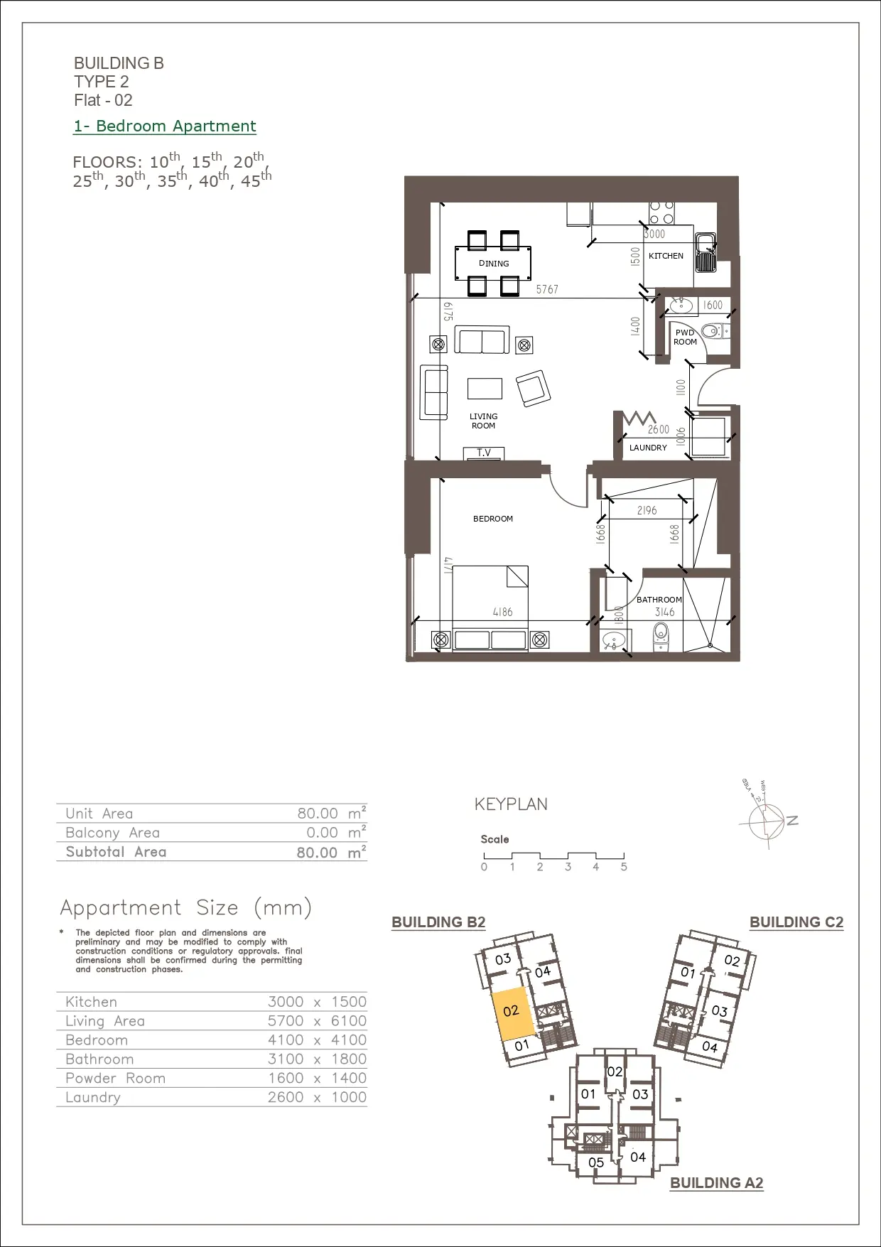 Unit floor plan image