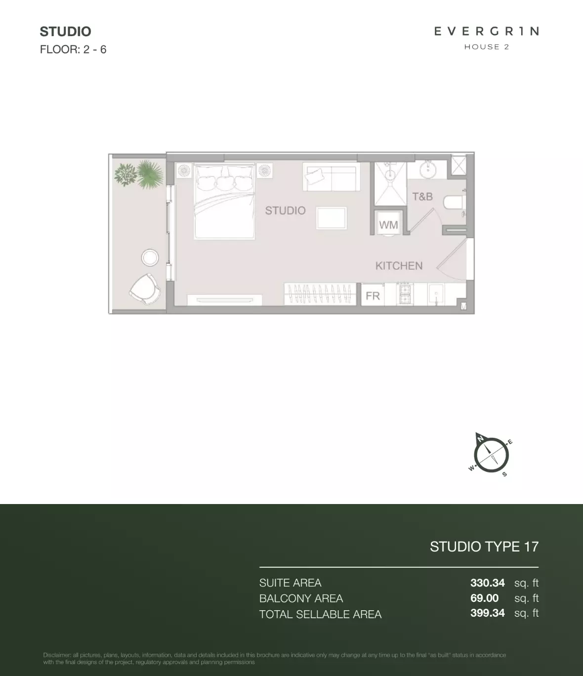 Unit floor plan image