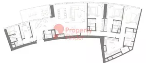 Palm Beach Towers T2-Unit 03 Level 46-48, 3 beds