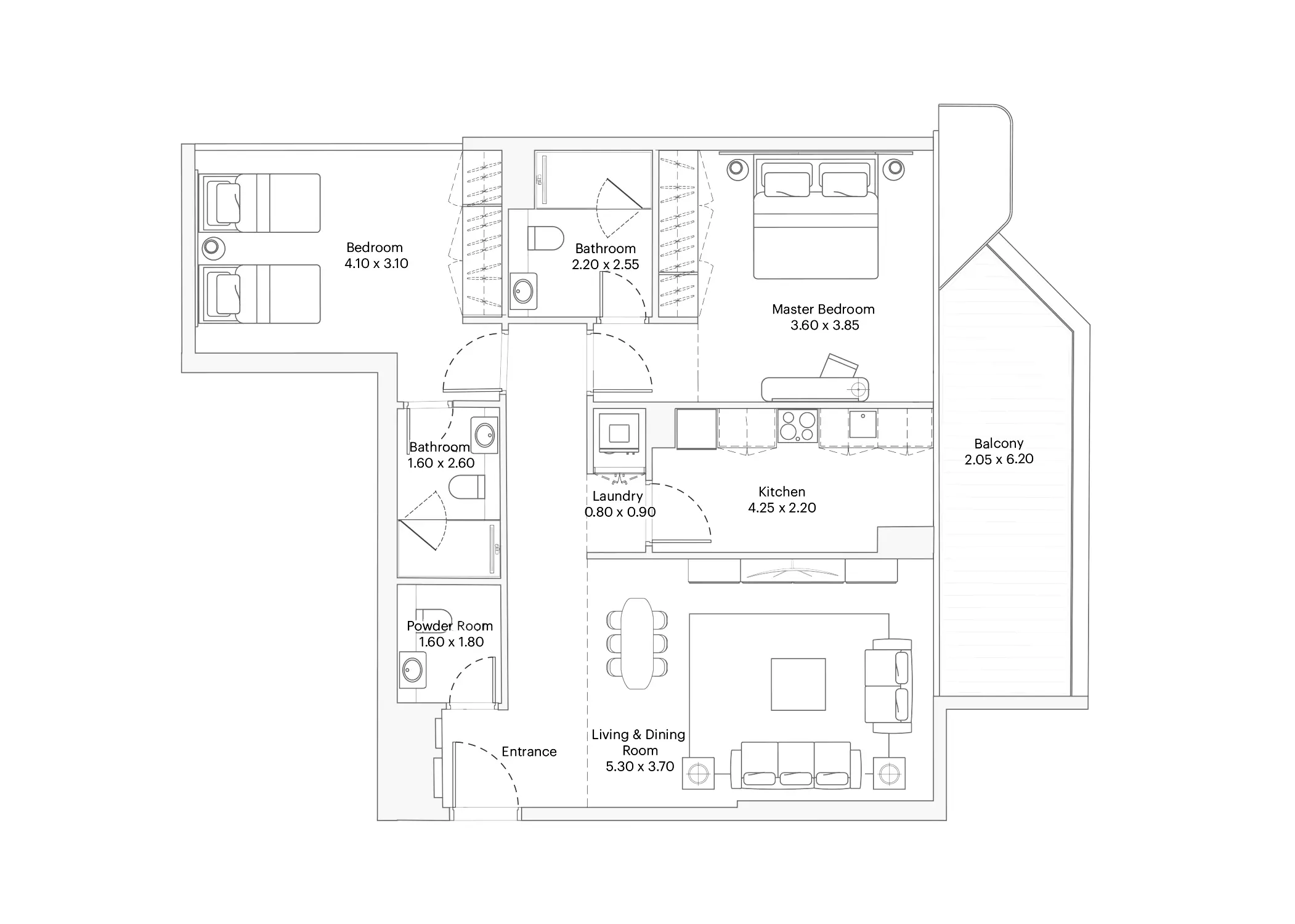 Unit floor plan image