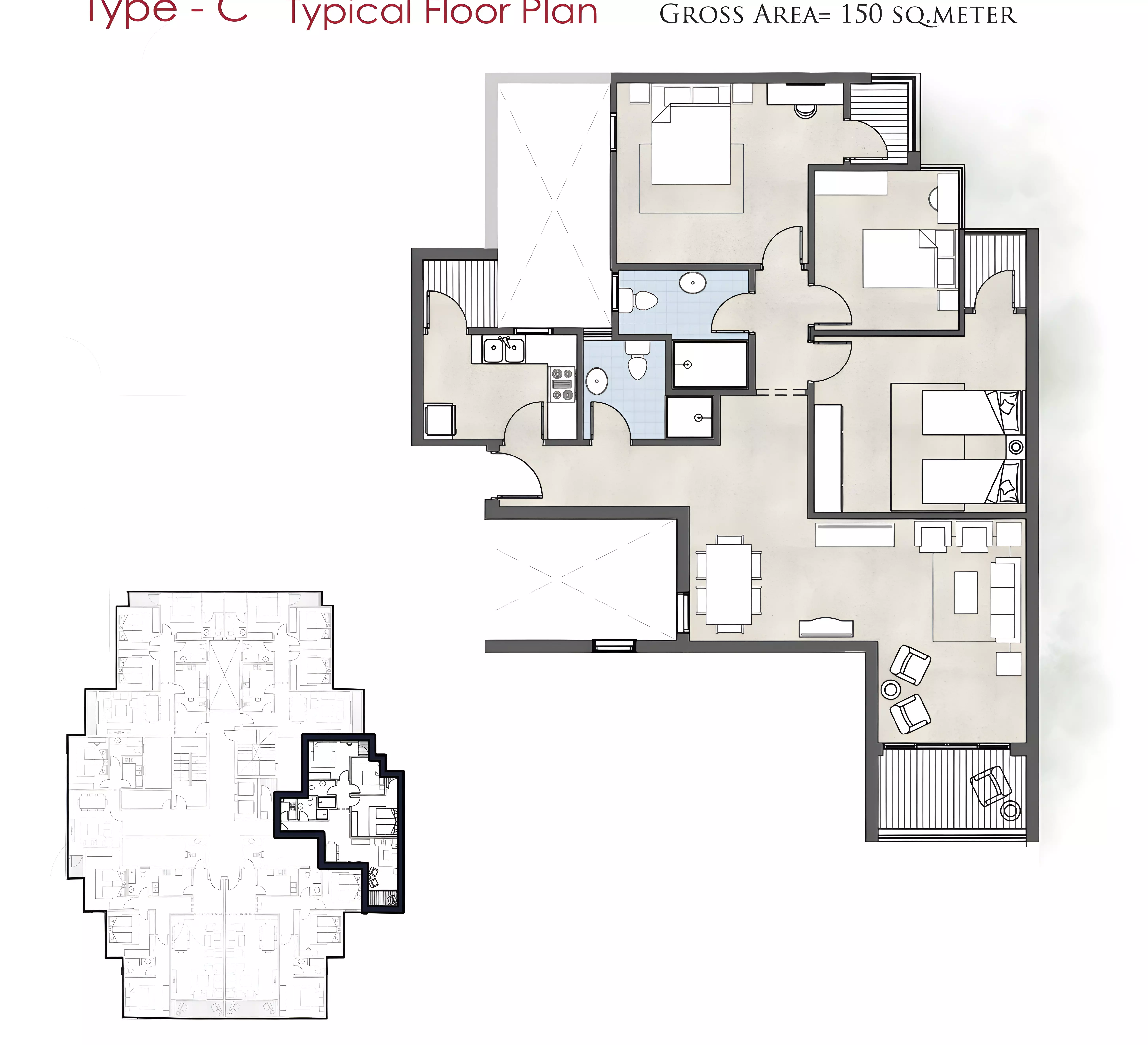 Unit floor plan image