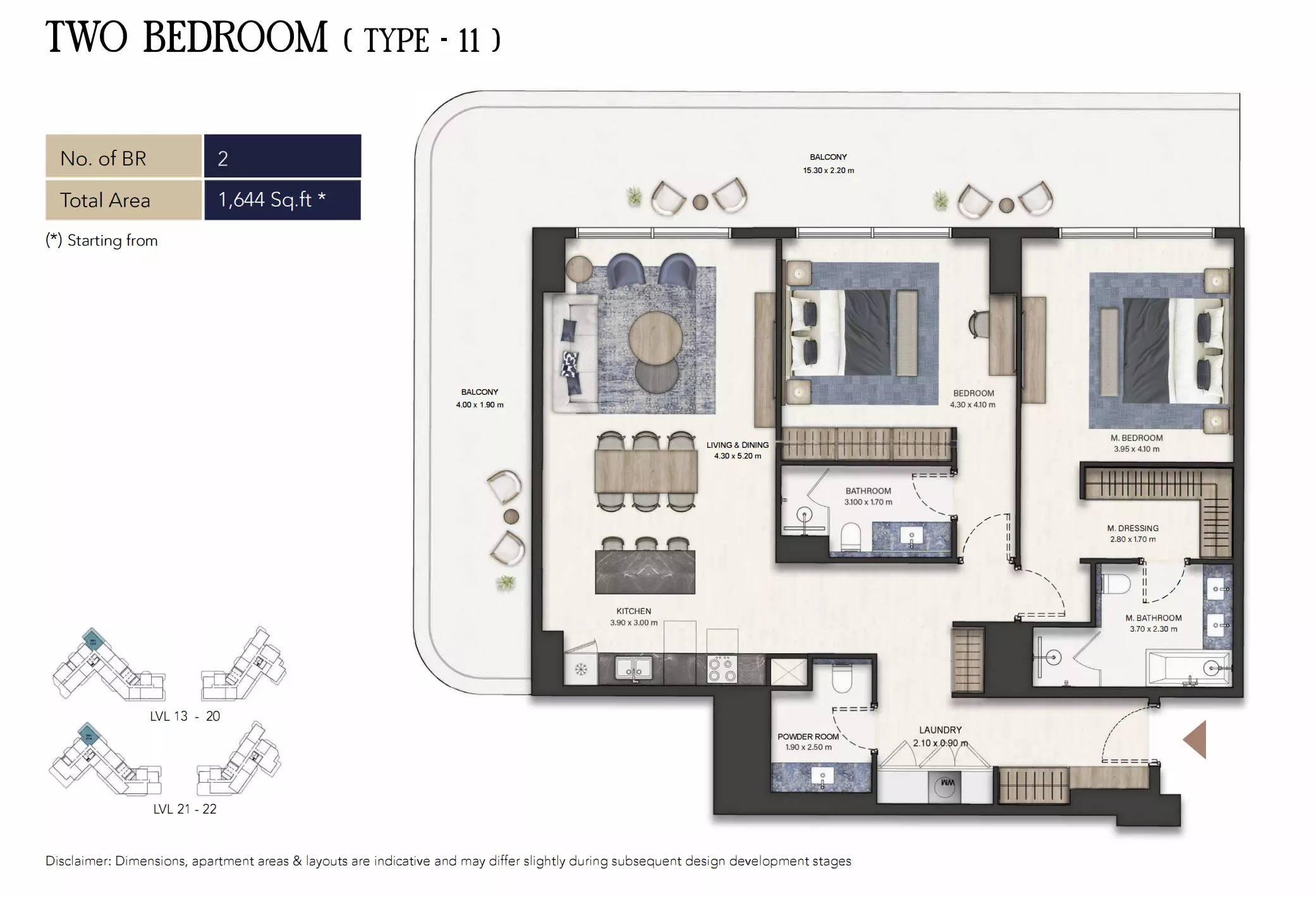 Unit floor plan image