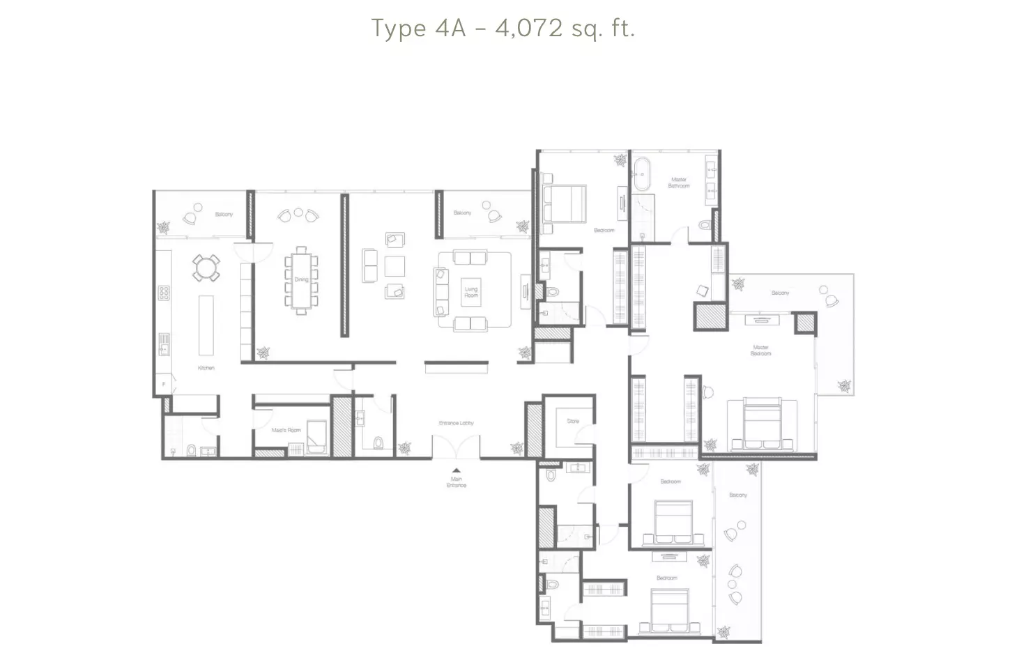Unit floor plan image