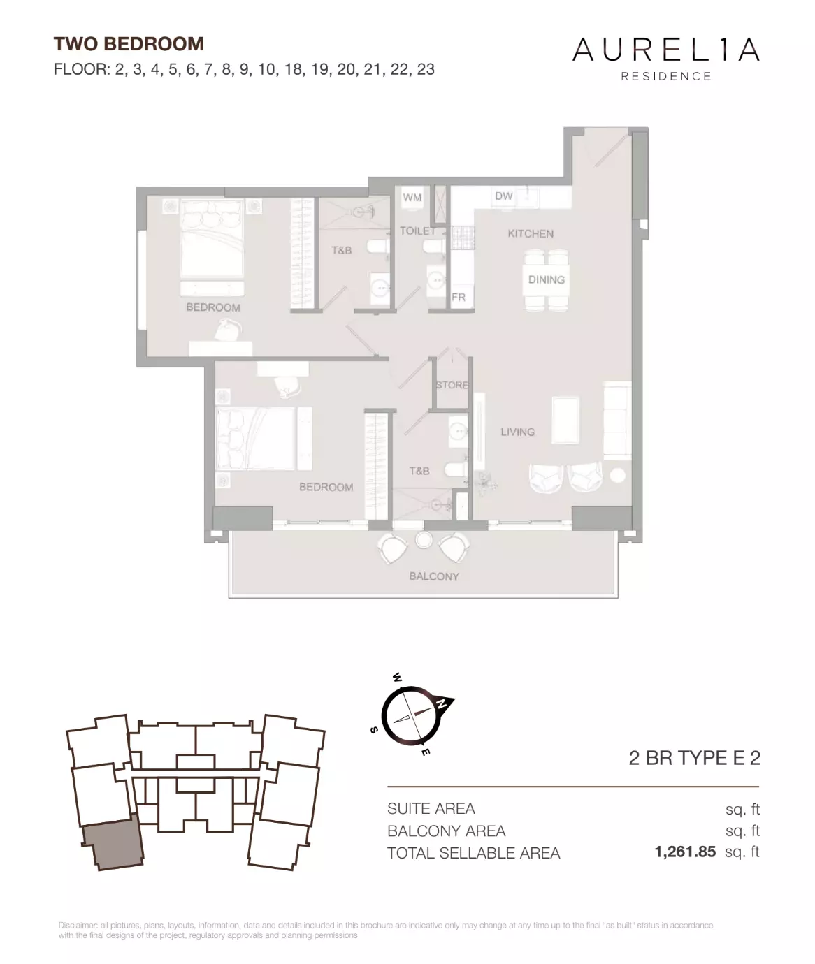 Unit floor plan image