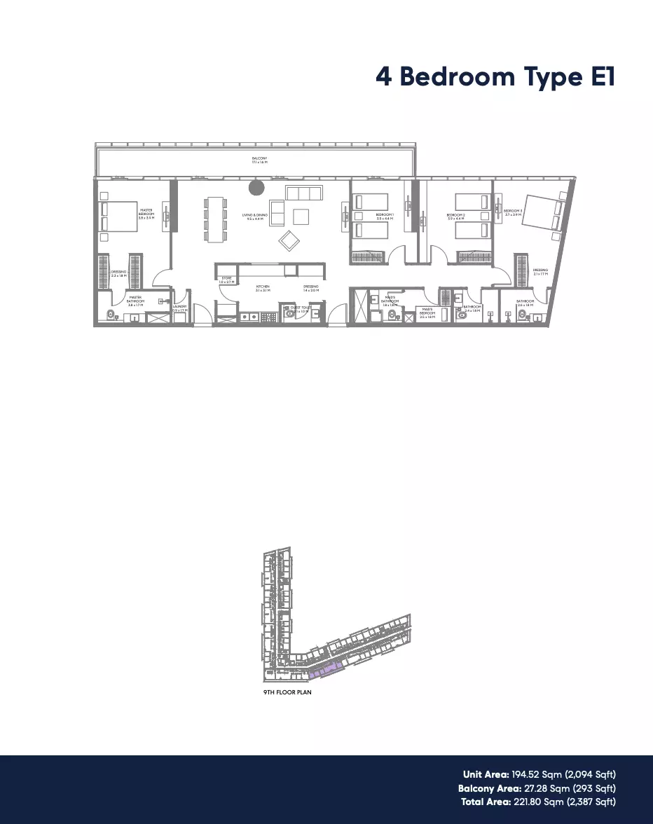 Unit floor plan image