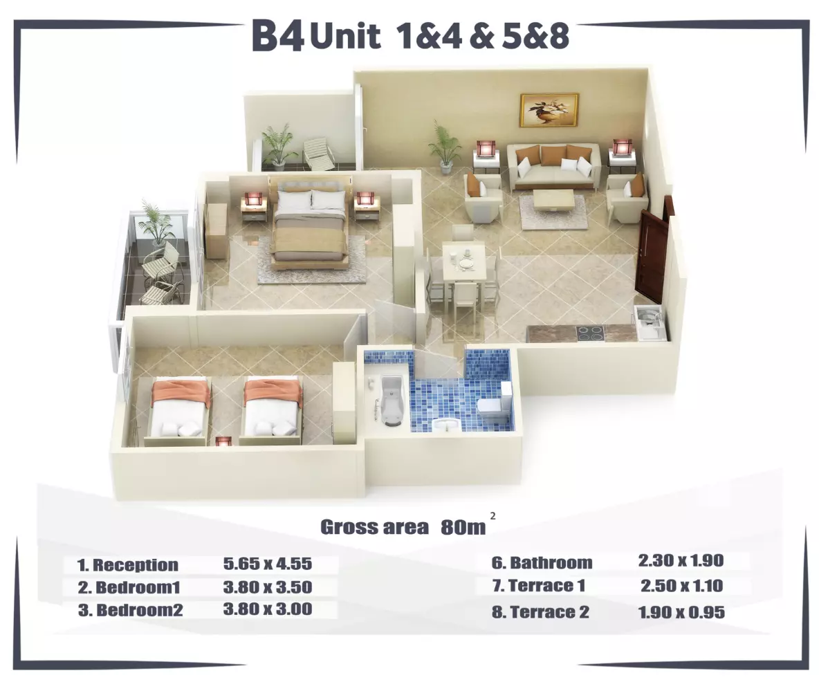 Unit floor plan image