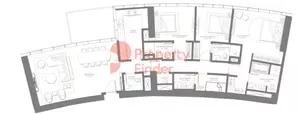 Palm Beach Towers T2-Unit 01 Level 36-45, 3 beds