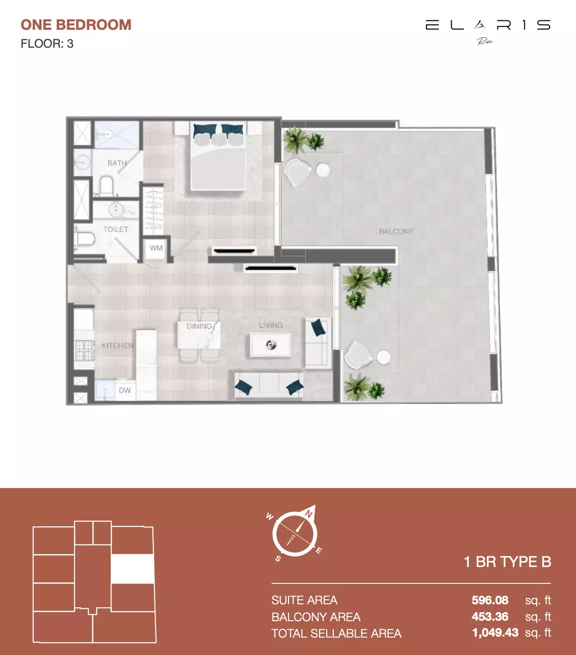 Unit floor plan image