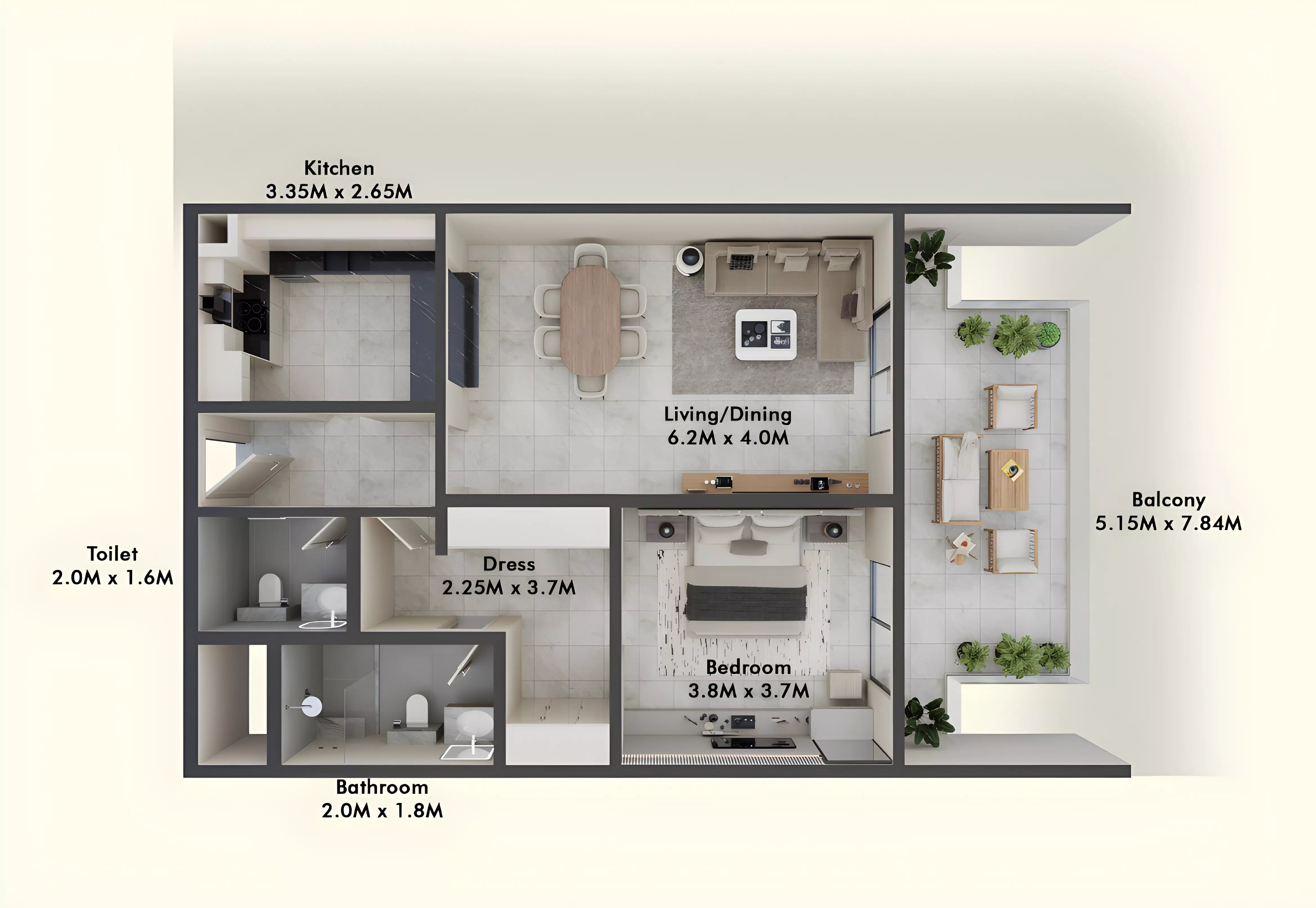 Unit floor plan image