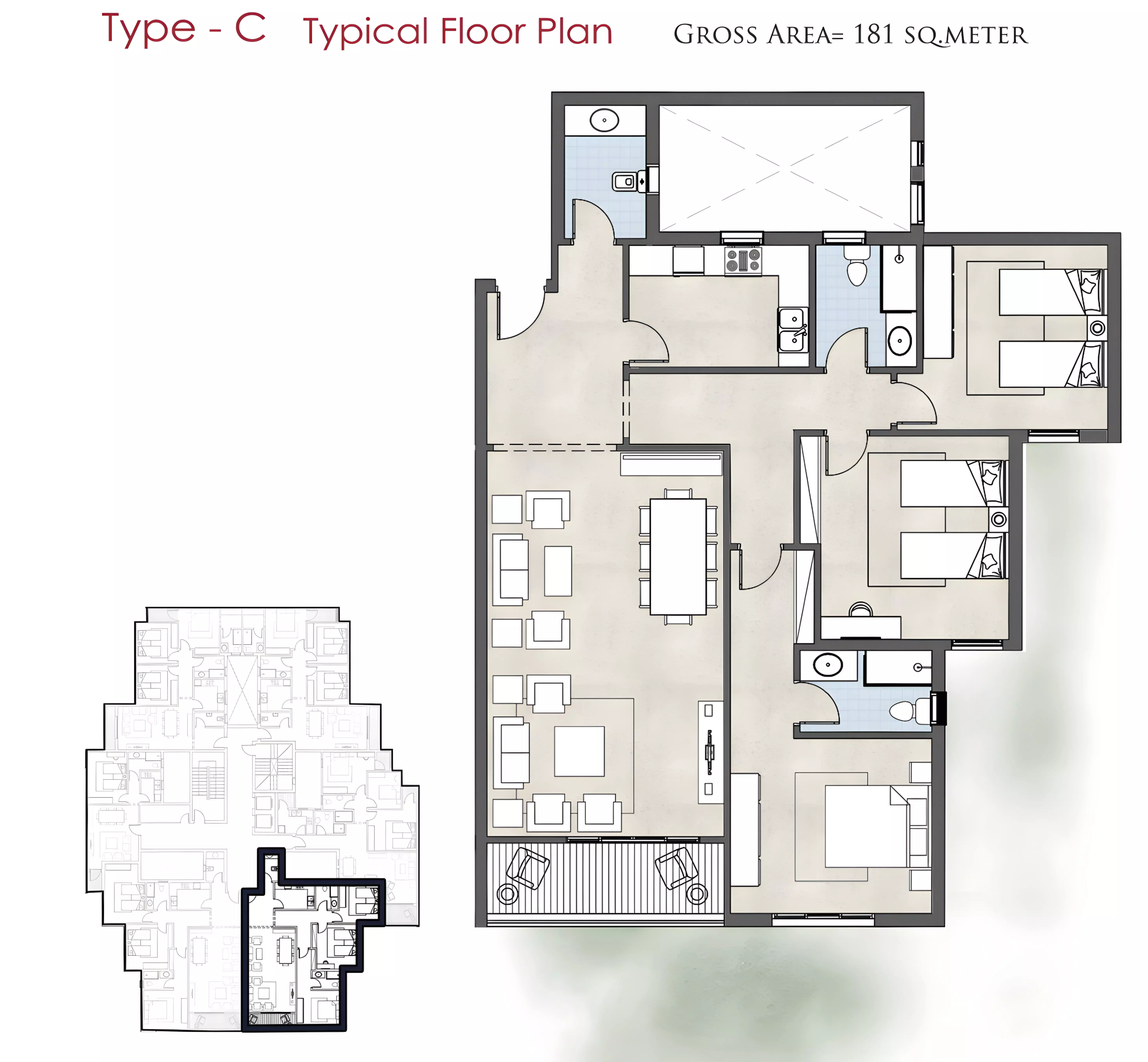 Unit floor plan image
