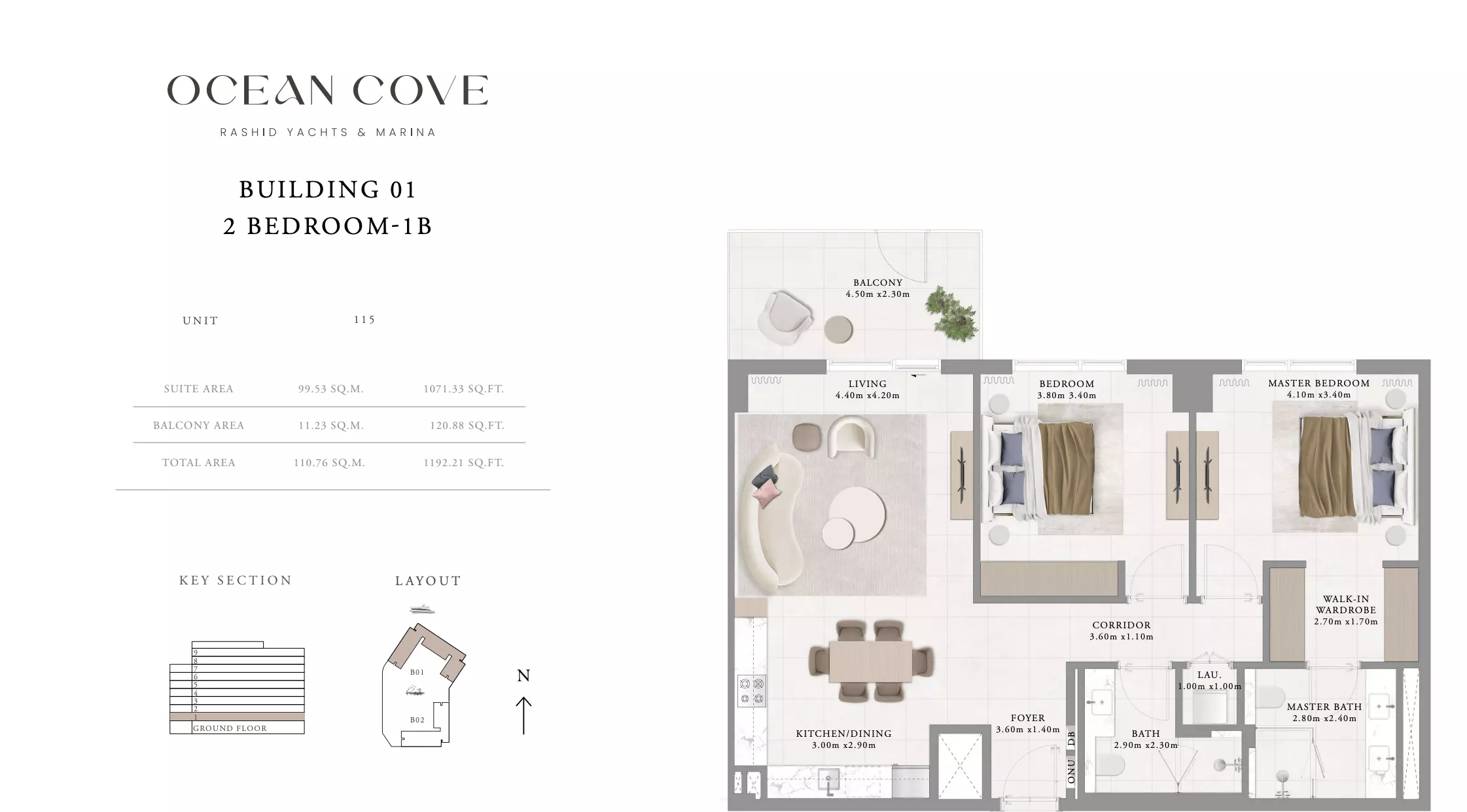 Unit floor plan image
