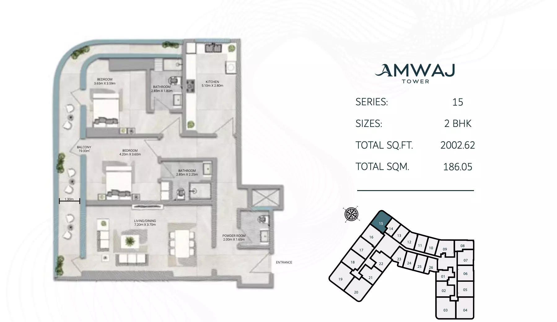 Unit floor plan image