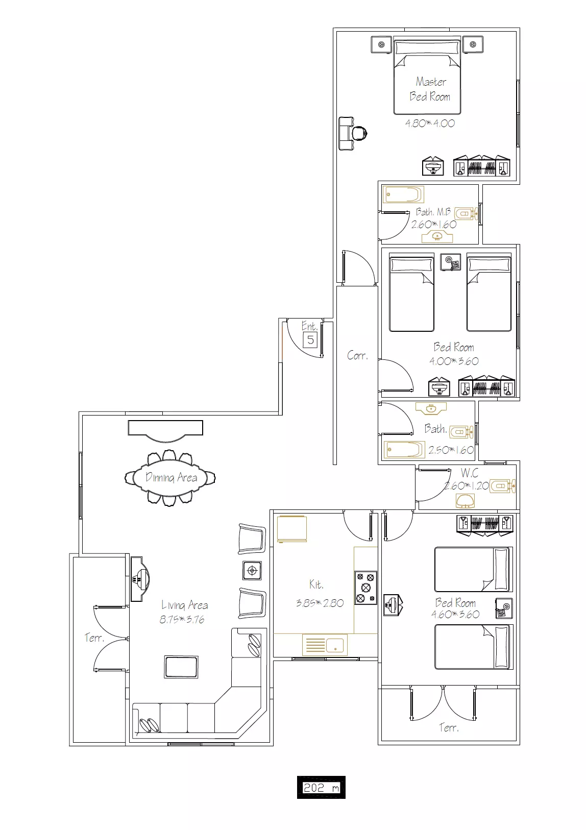 Unit floor plan image