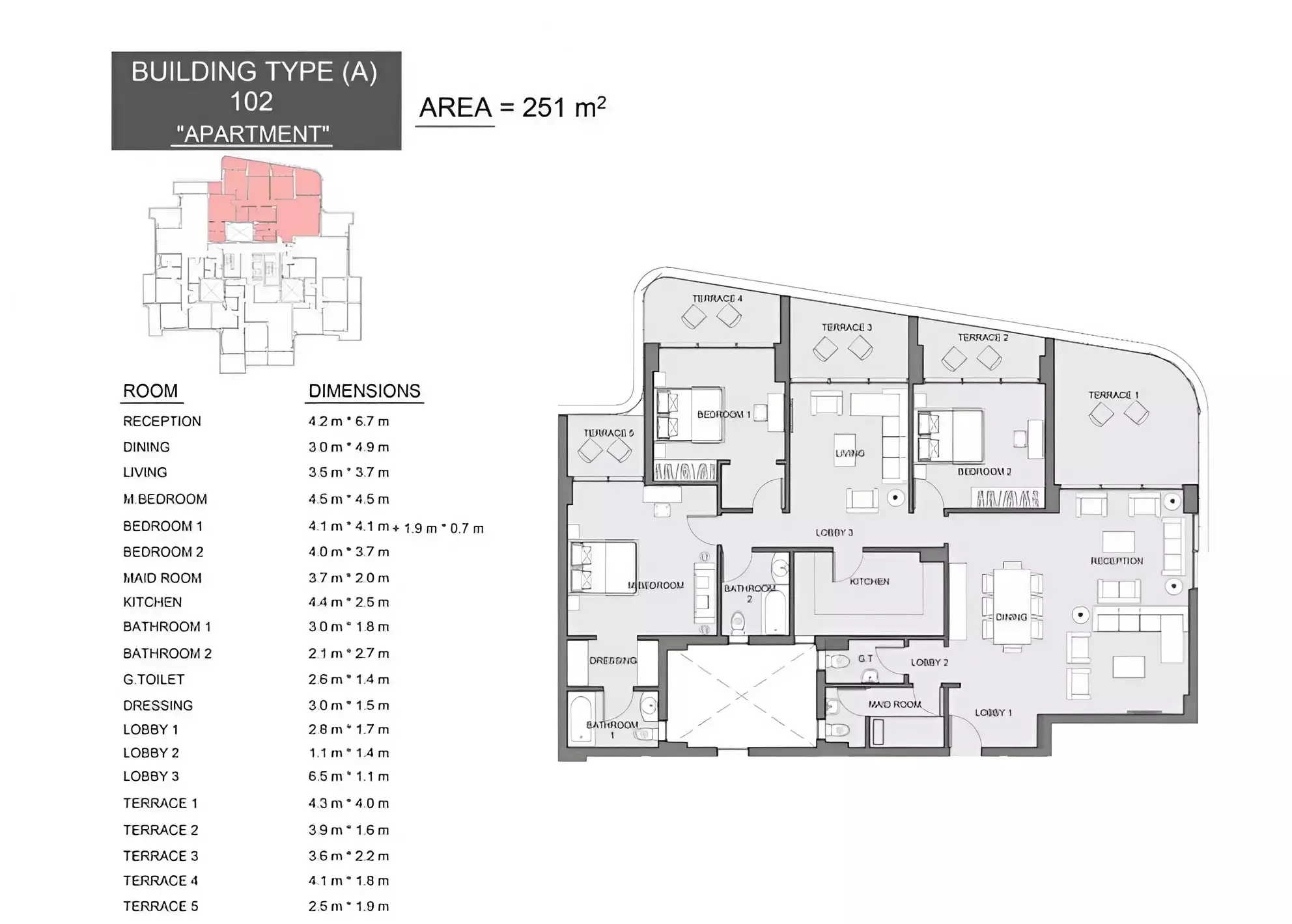 Unit floor plan image