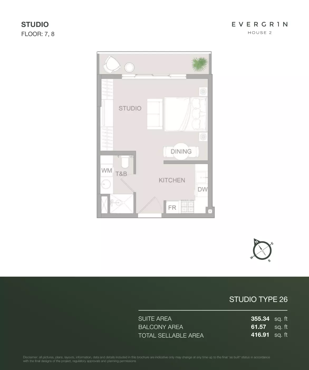 Unit floor plan image