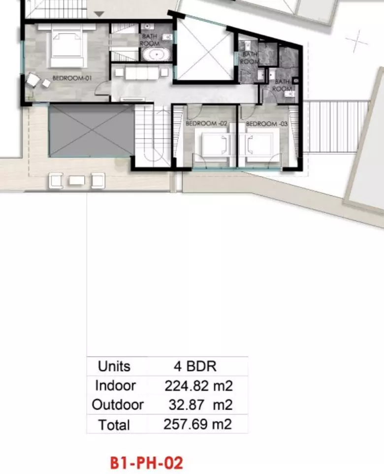 Unit floor plan image