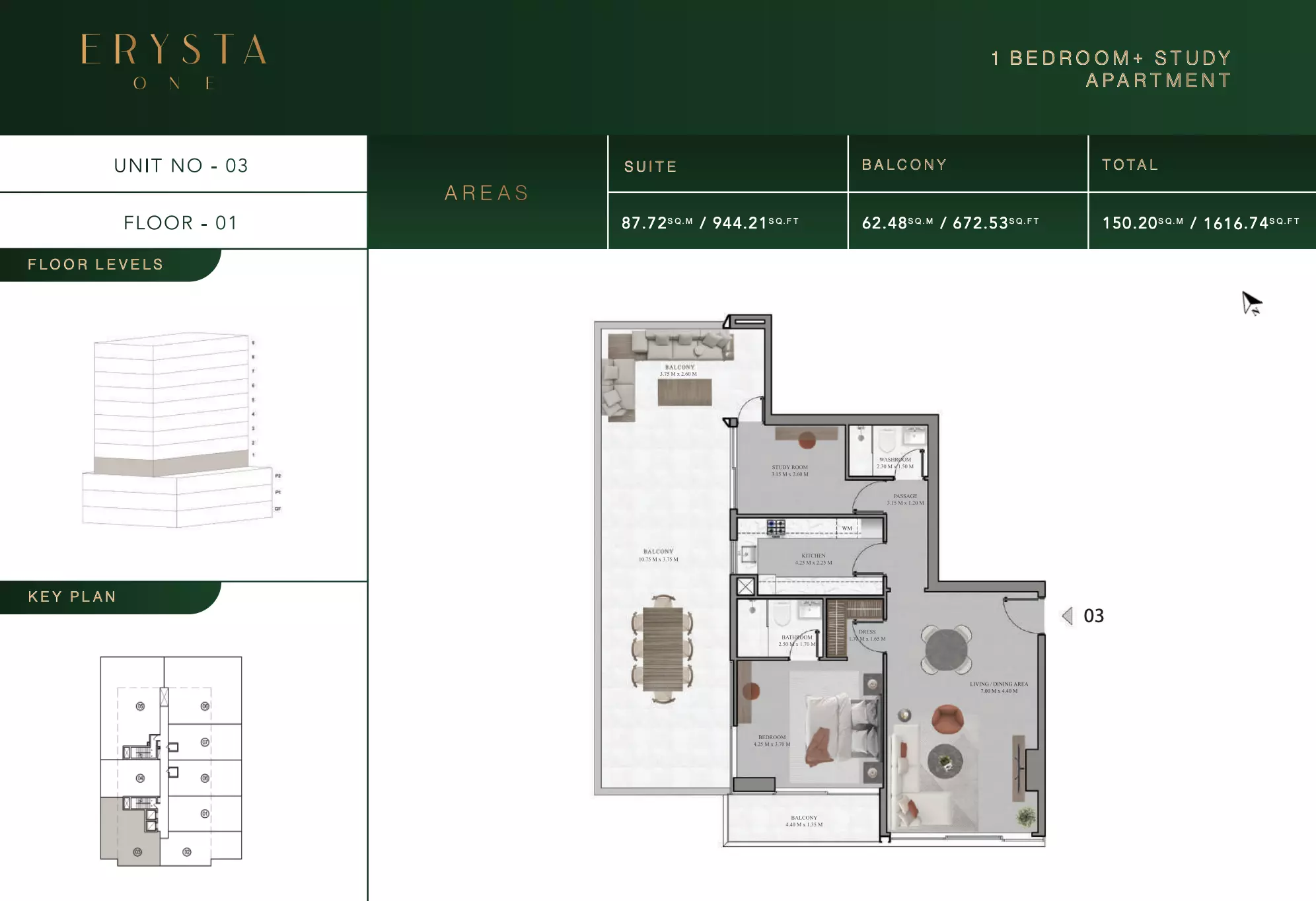 Unit floor plan image