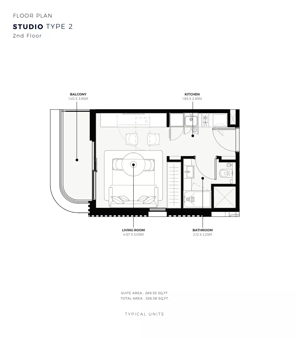 Unit floor plan image