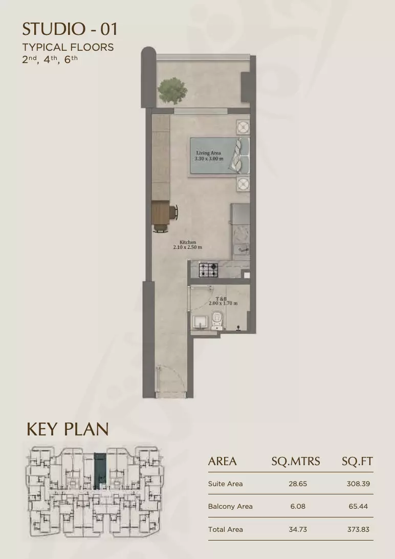 Unit floor plan image