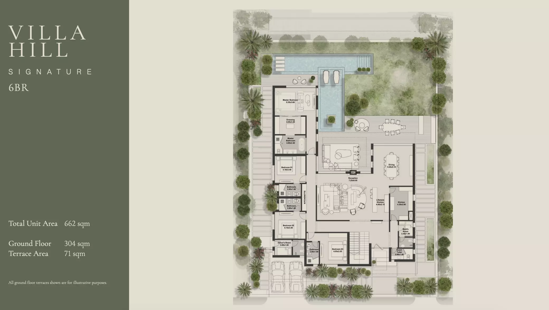 صورة مخطط ارضية الوحدة