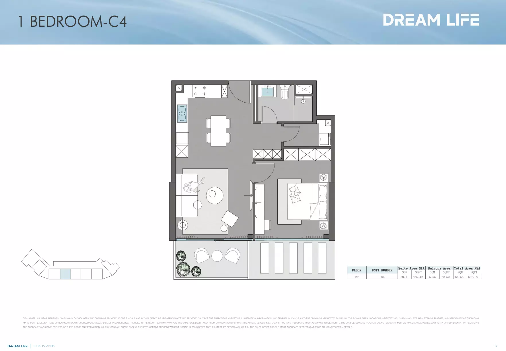 Unit floor plan image