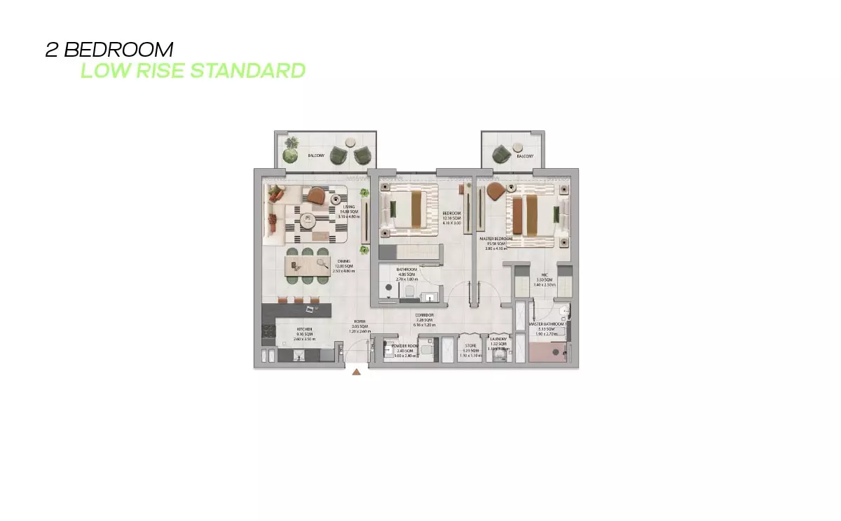 Unit floor plan image