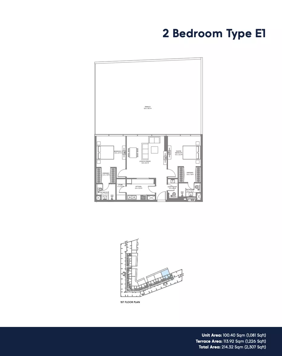 Unit floor plan image