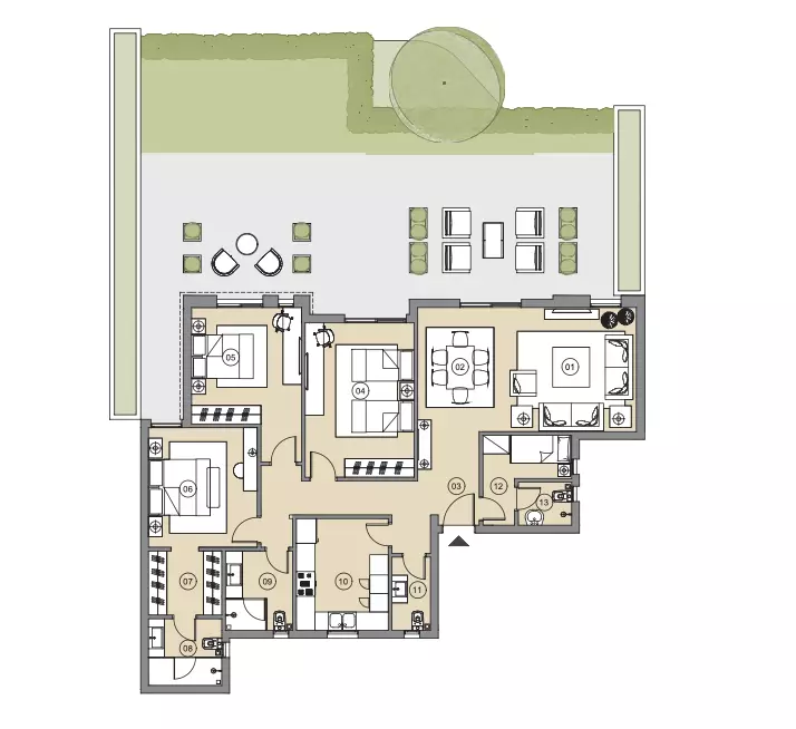 Unit floor plan image