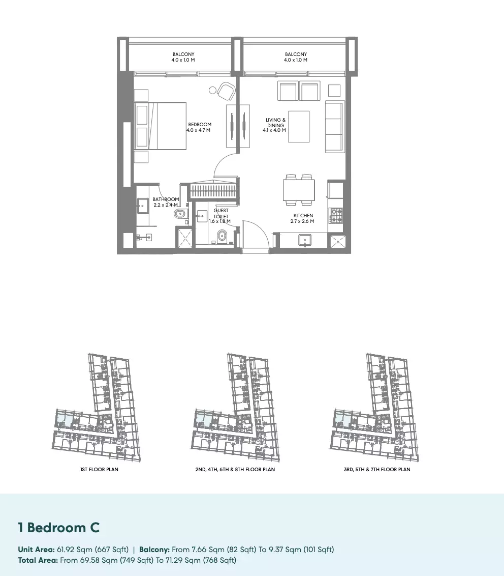 Unit floor plan image