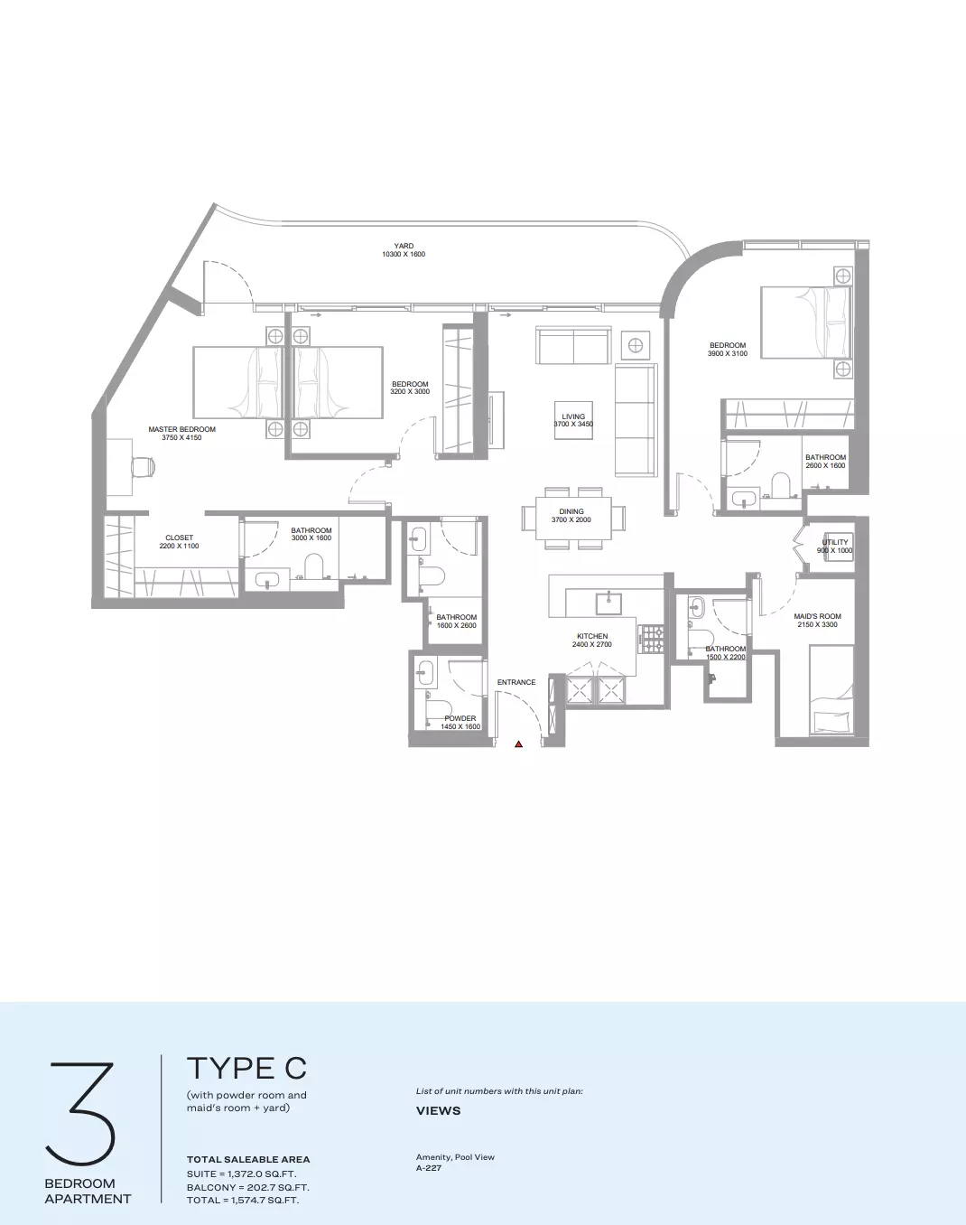 صورة مخطط ارضية الوحدة