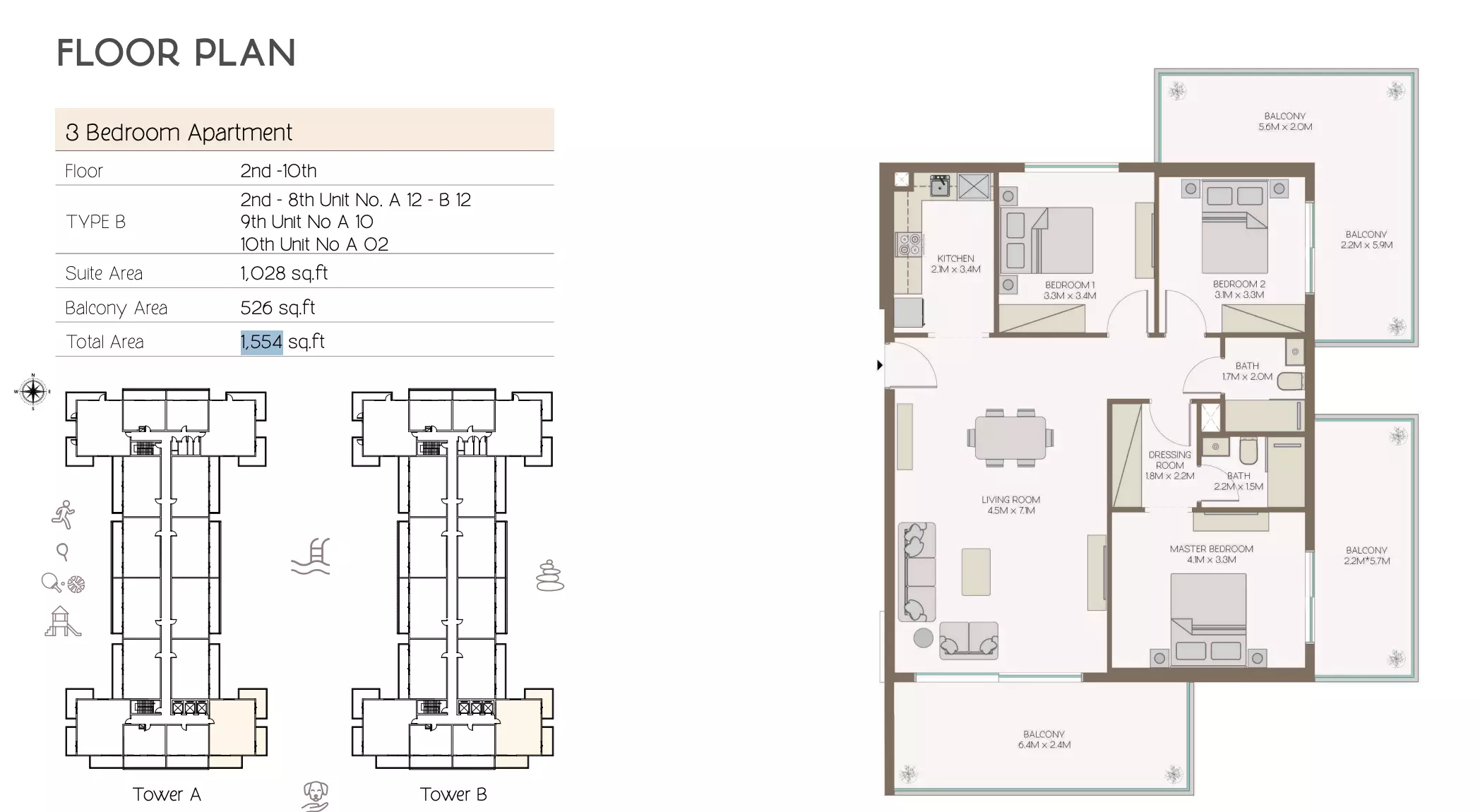 Unit floor plan image