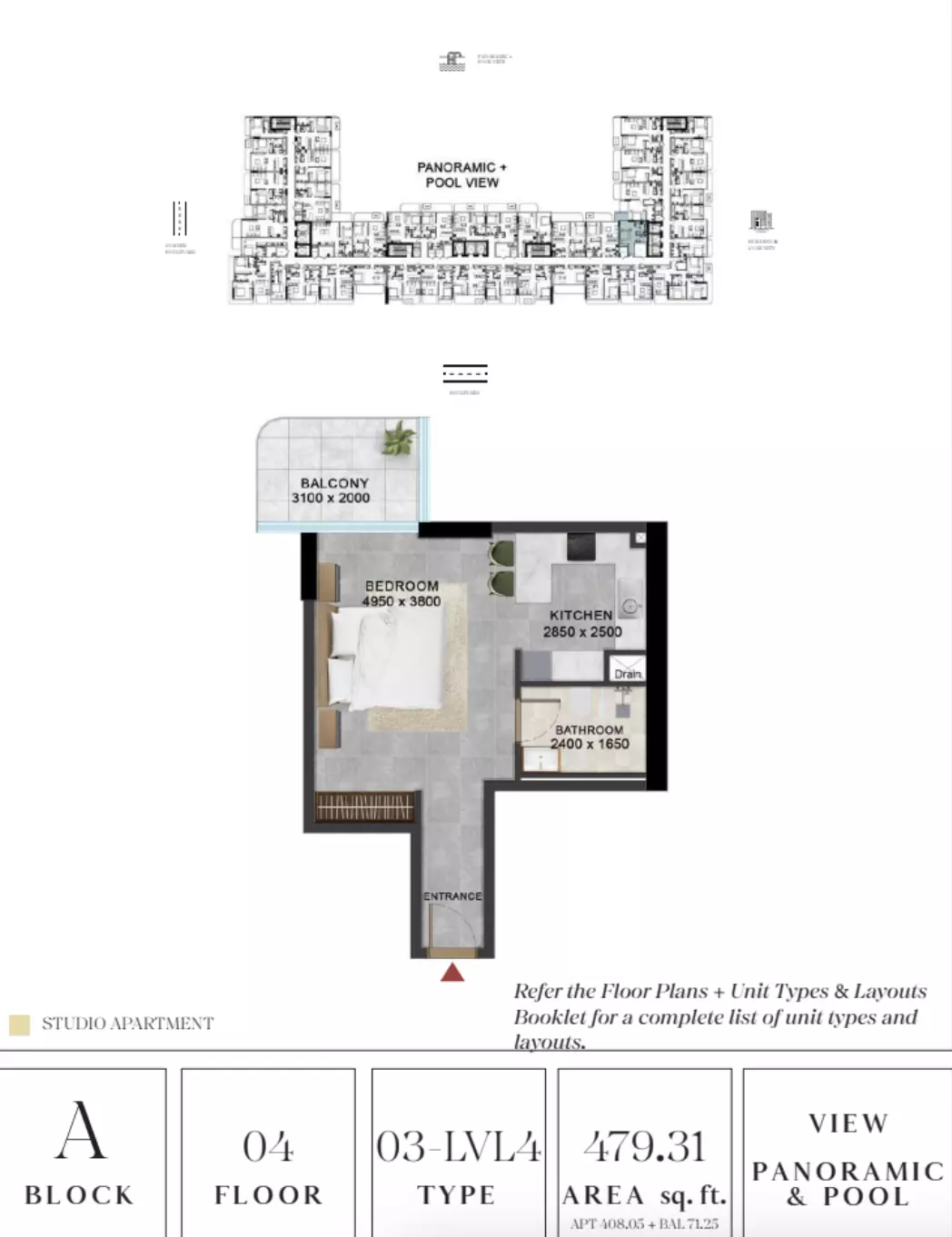 Unit floor plan image