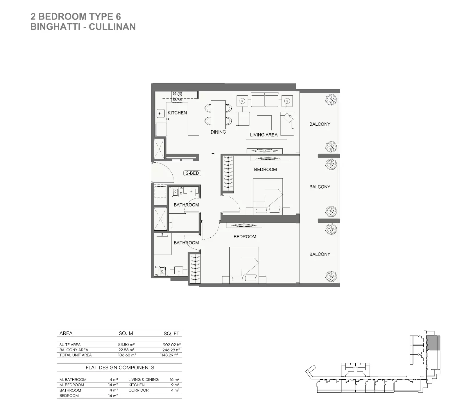 Unit floor plan image