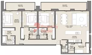 Jomana B4-Type A Level 2, 3 beds