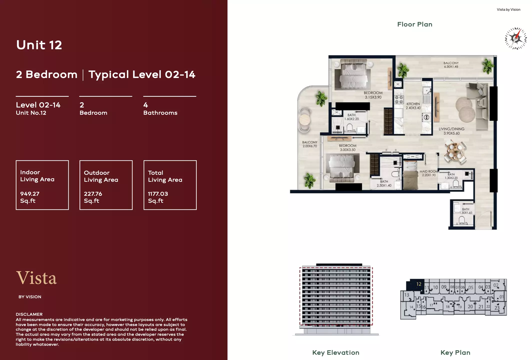 Unit floor plan image